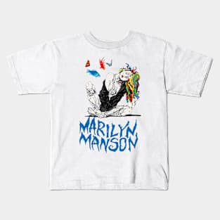 Marilyn manson goth Kids T-Shirt